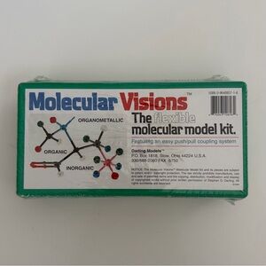 Vintage and Sealed! Molecular Visions The Flexible Molecular Model Kit